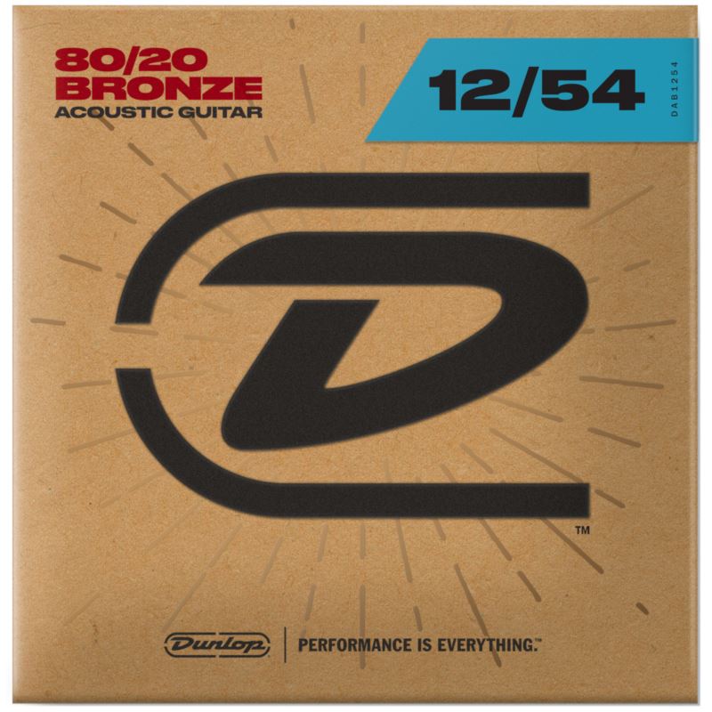 Dunlop Acoustic 80/20 Bronze, Acoustic Guitar Stri